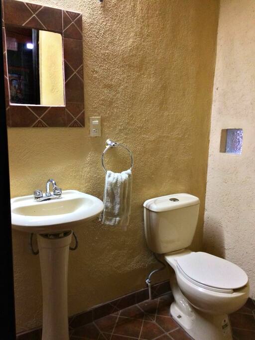baño completo privado