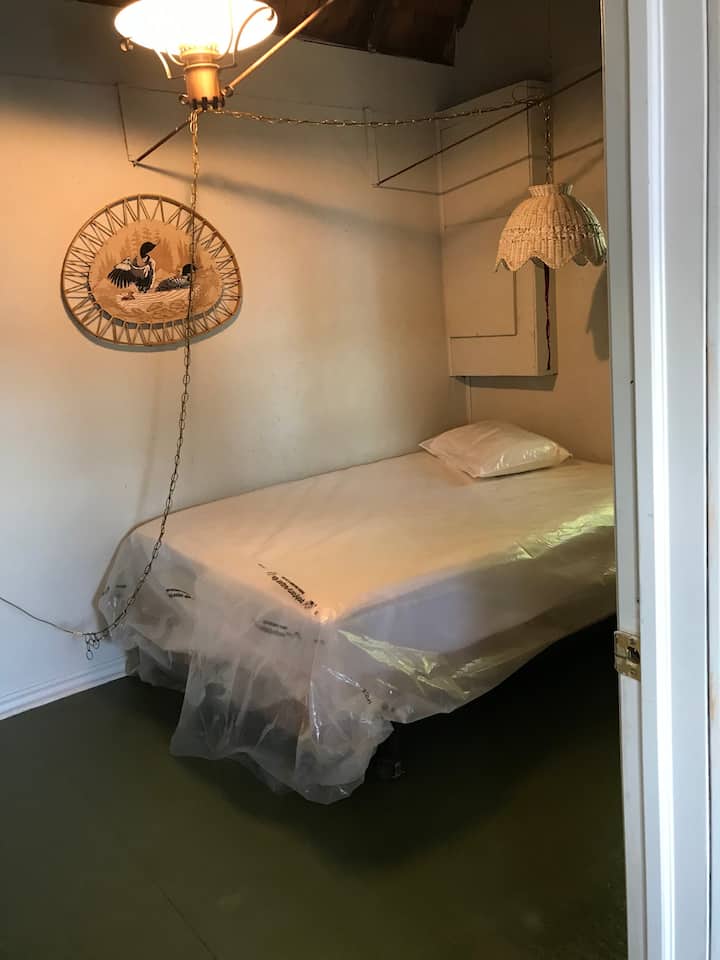 Bedroom in bunkie