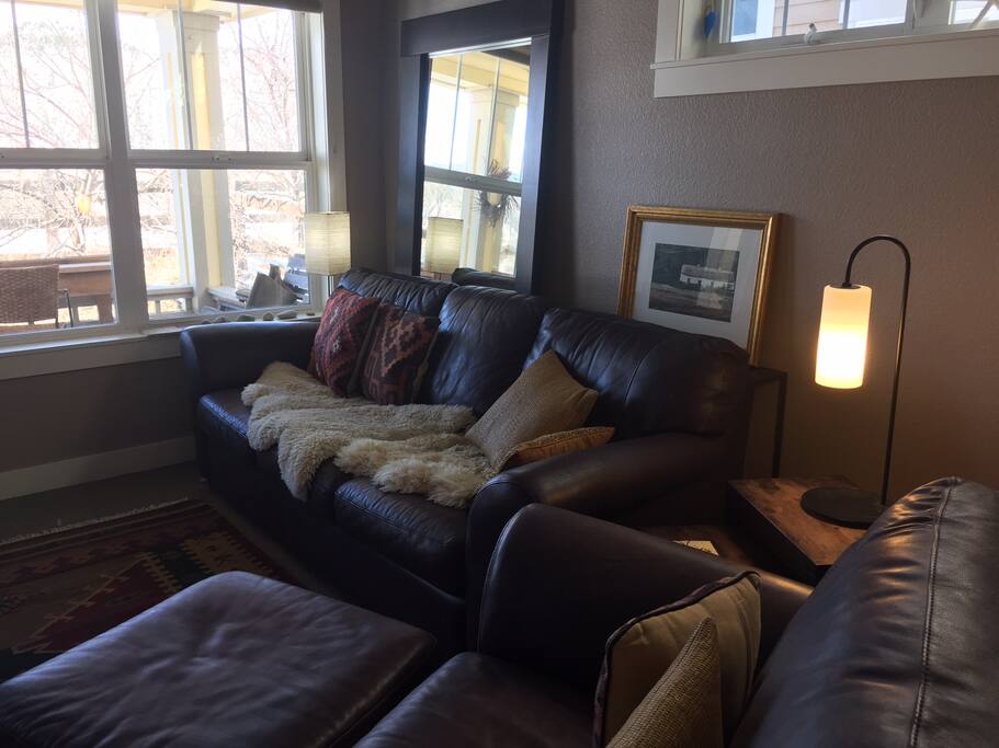 Open living/dining/kitchen