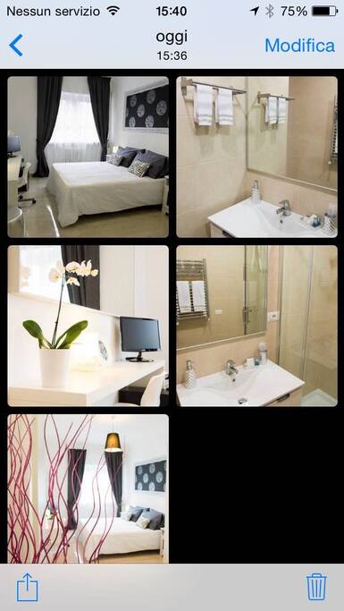 Camera silver con bagno privato