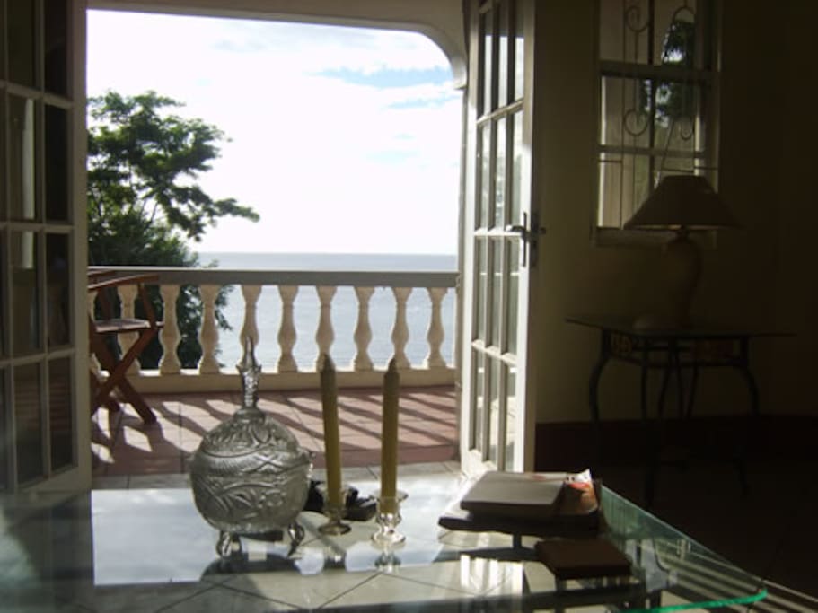 View from living room