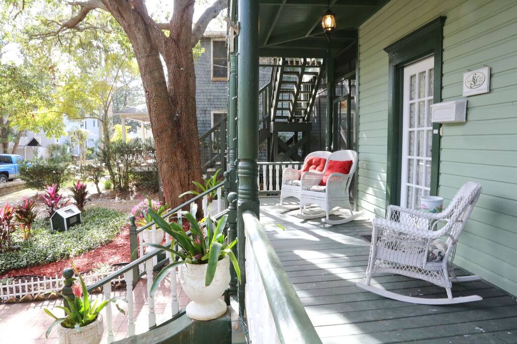 Downstairs Porch