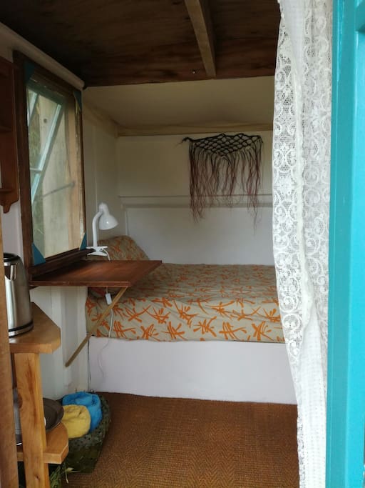 inside the cabin