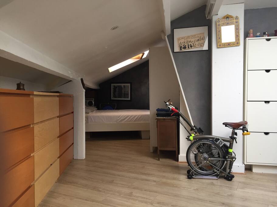 Coin chambre lit 200x140
