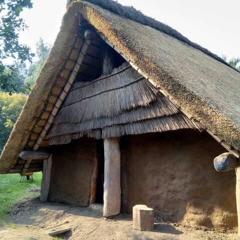 Sleeping in a unique location in prehistory!