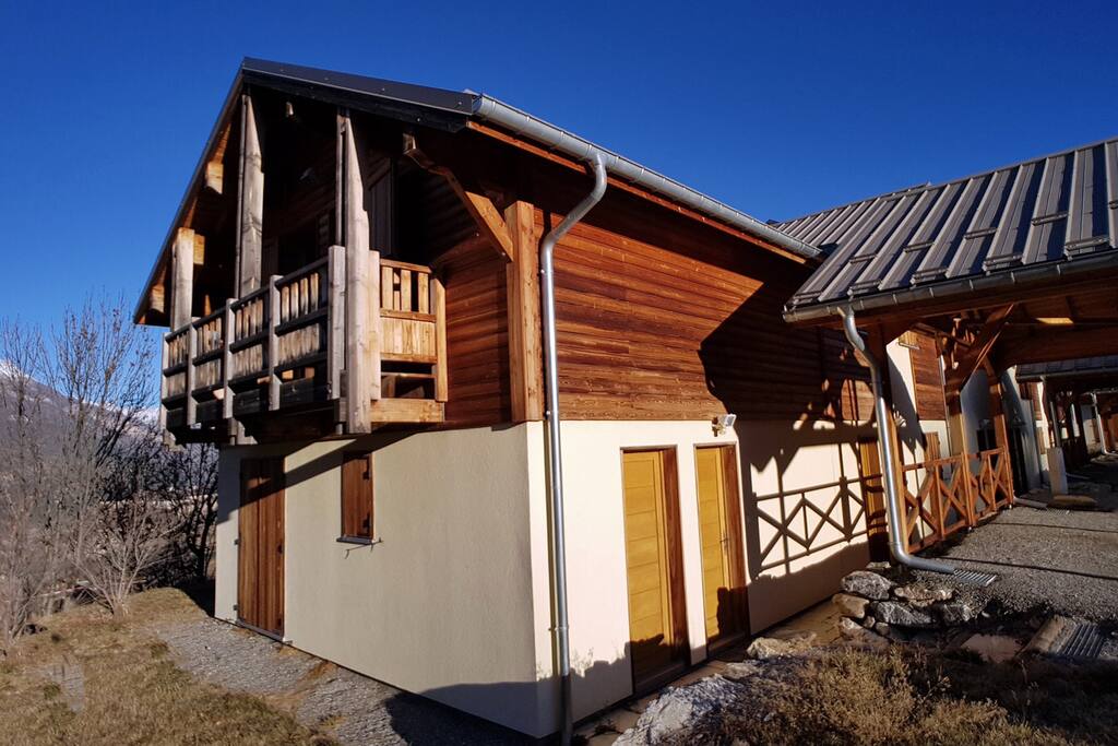 Le Chalet depuis l'extérieur