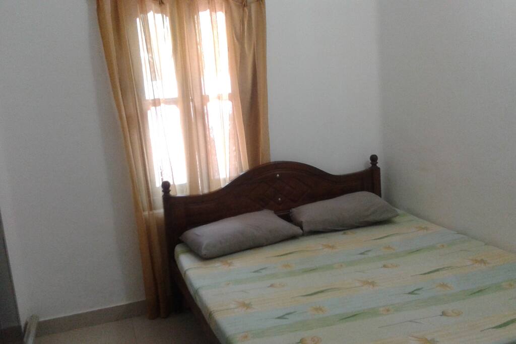 the double bed