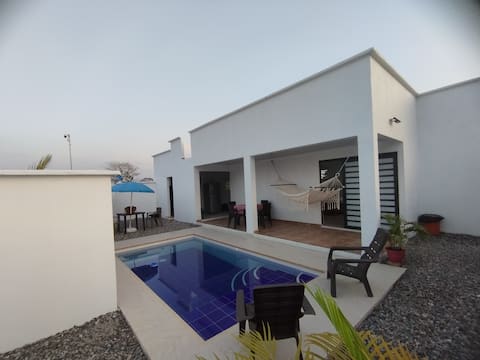 Cabin (Percheron) with a private pool