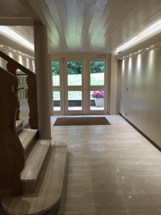 Entrance of the Cabin/Chalet.