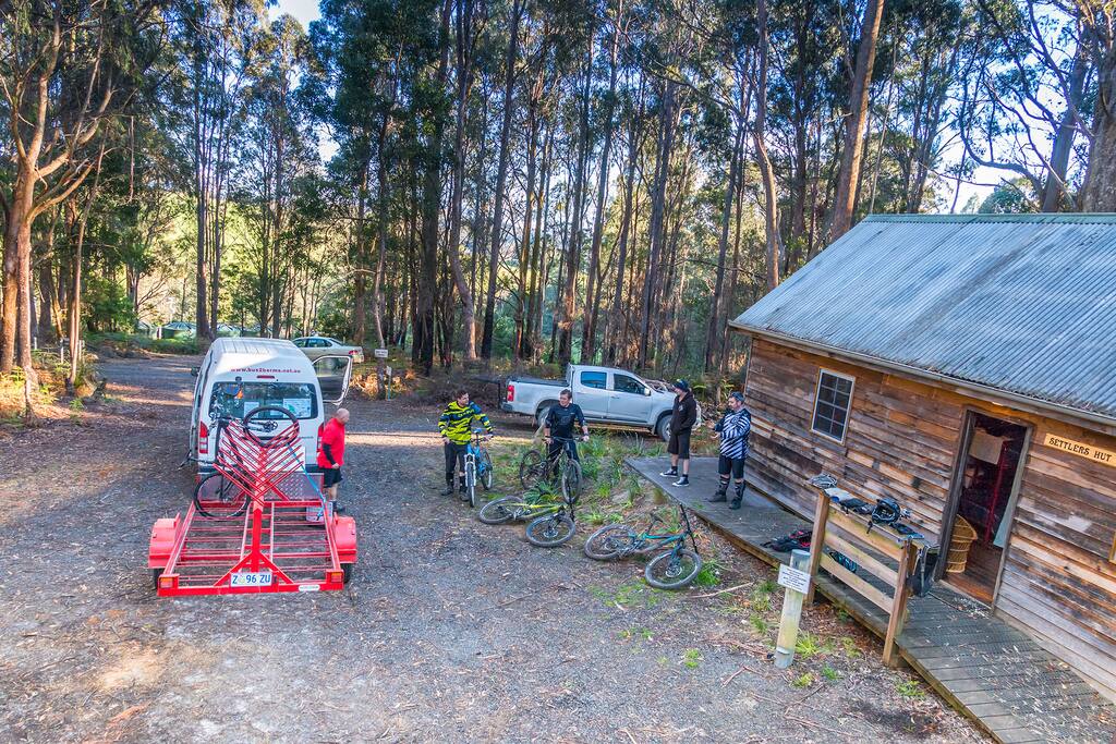 Ten minutes to Blue Derby MTB Park