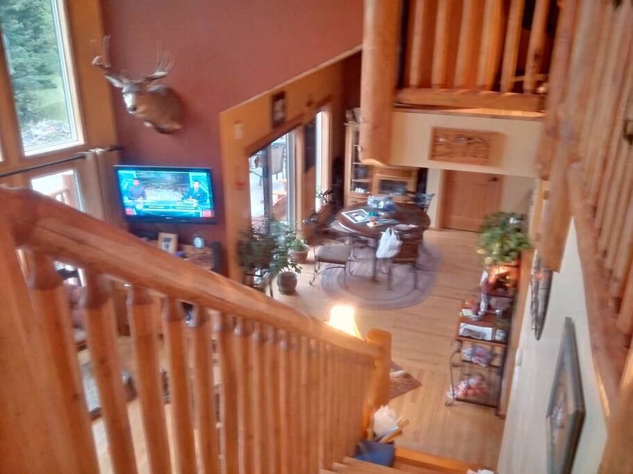 A view from the loft.