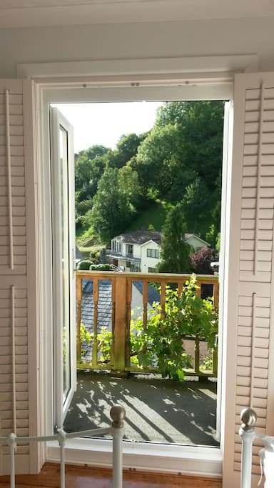 view from the bedroom