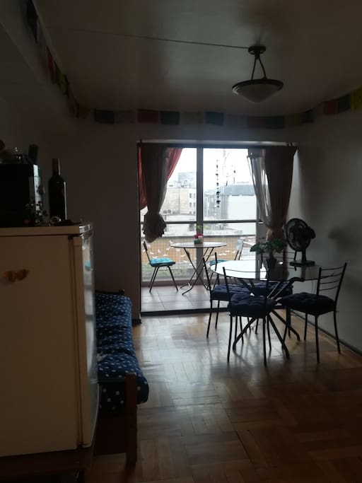 Living - comedor y terraza