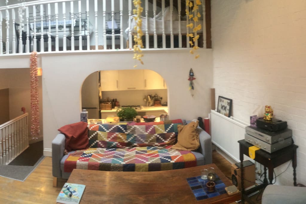 Living Room and Kitchen