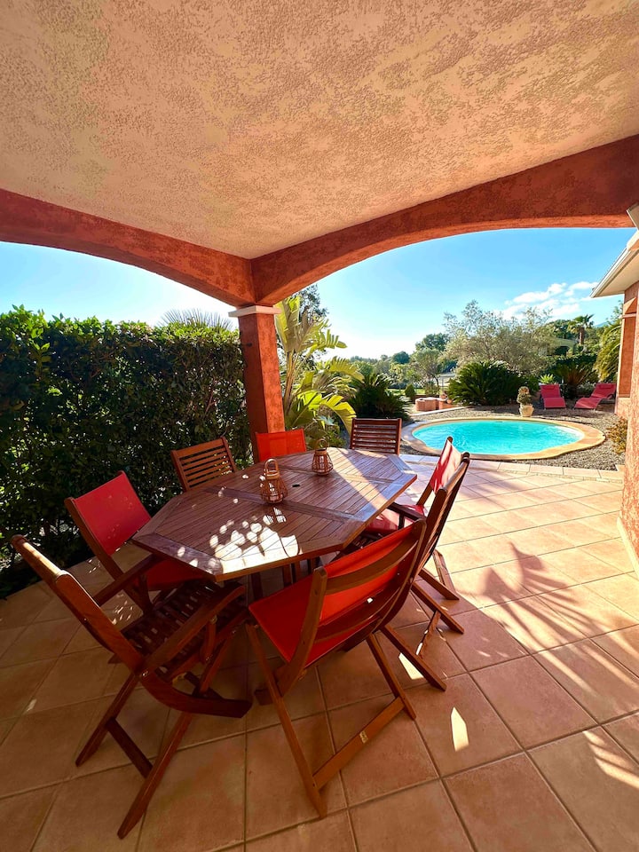 Villa Piscine Privée Près Des Plages, 3 éToiles. - Korsika