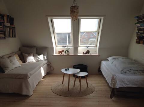 Charming, bright first floor - centrally located