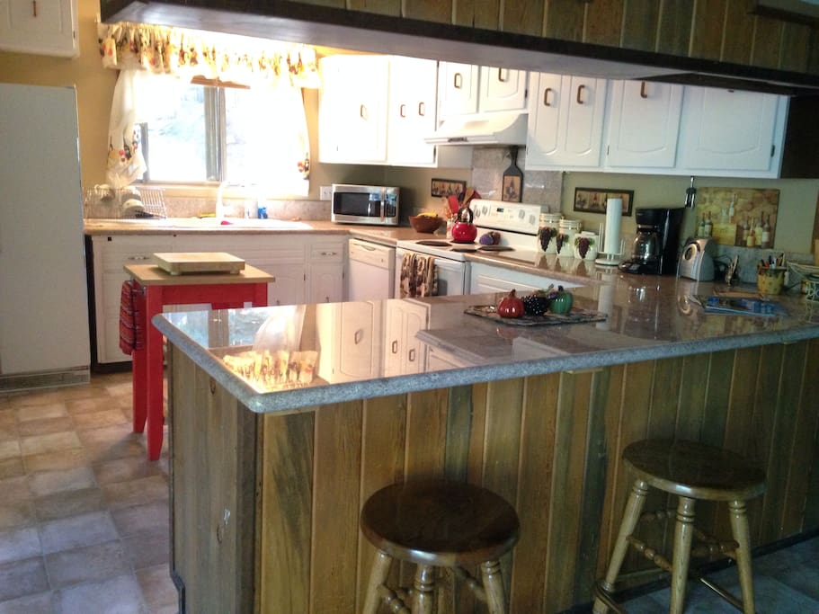 Big bright kitchen