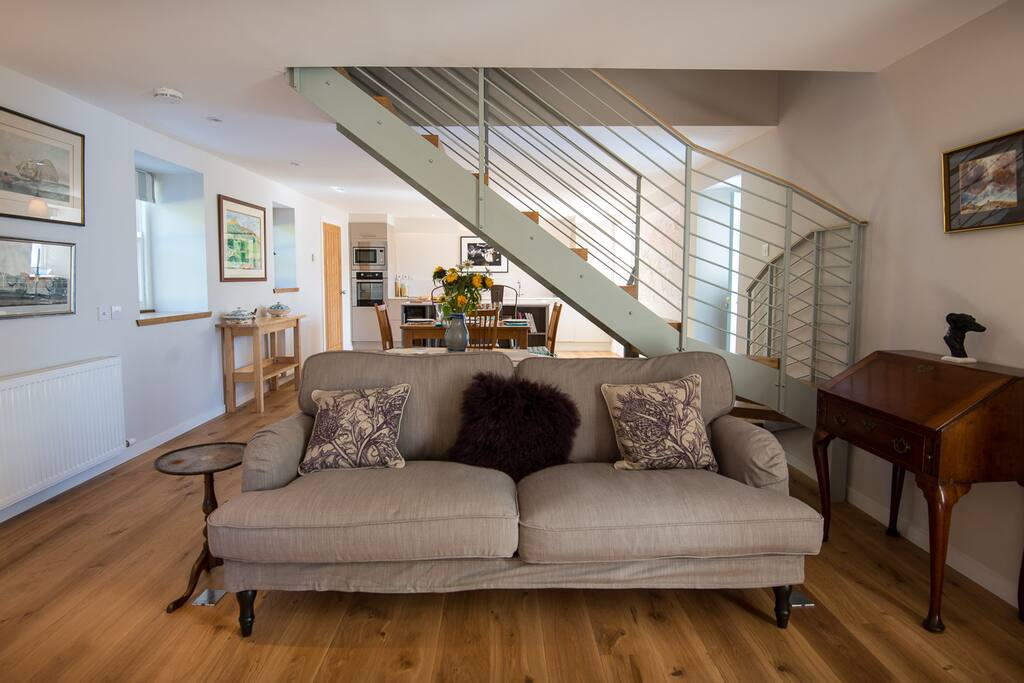Looking back towards the kitchen