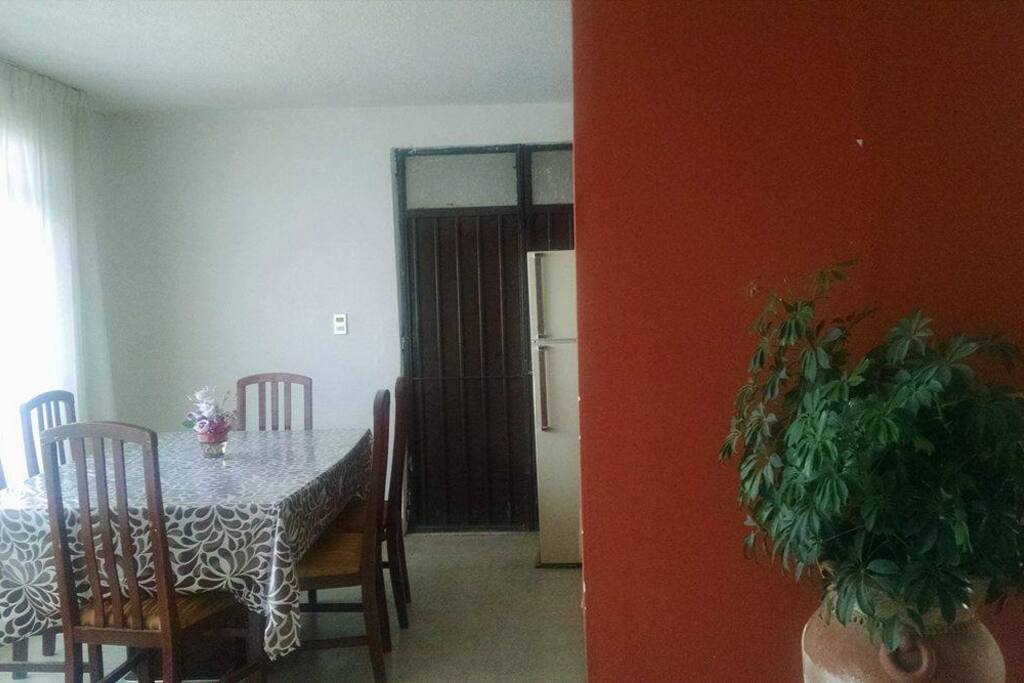 Comedor para 6 personas compartido