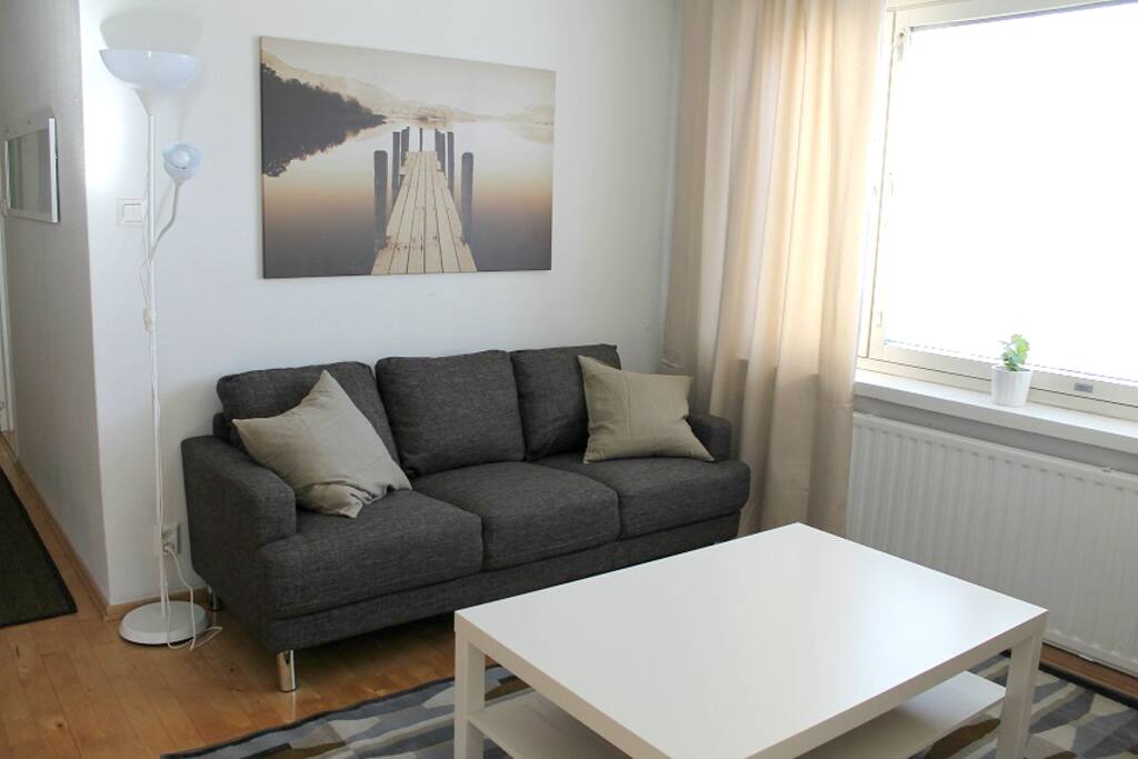 Olohuone. Living room.