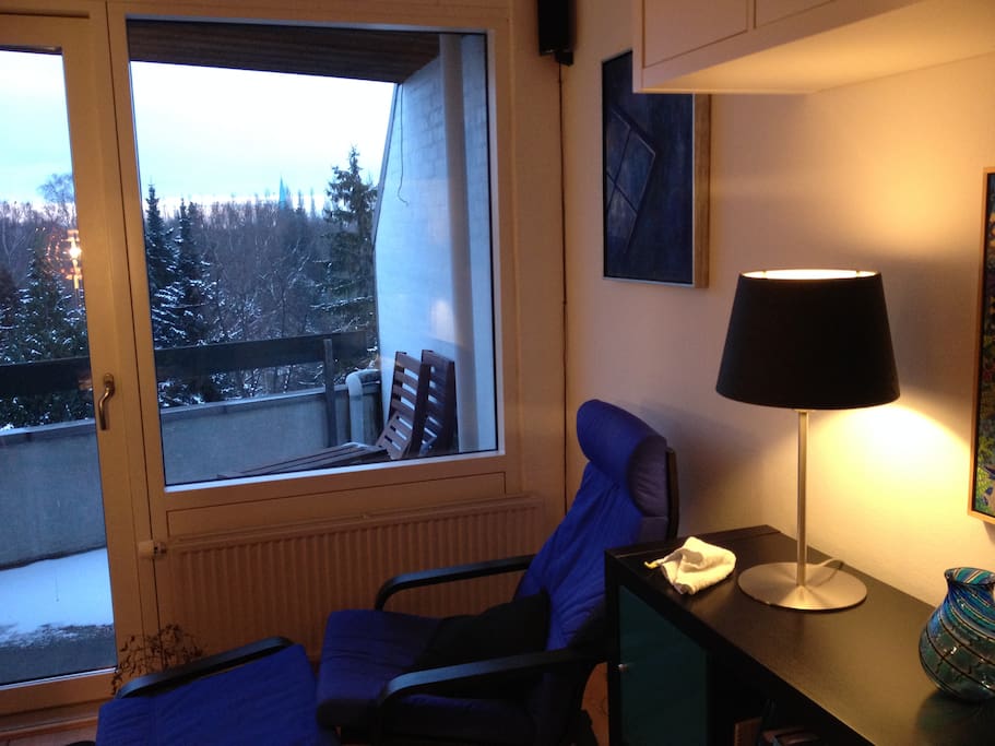 Livingroom - cosy chair with nice view