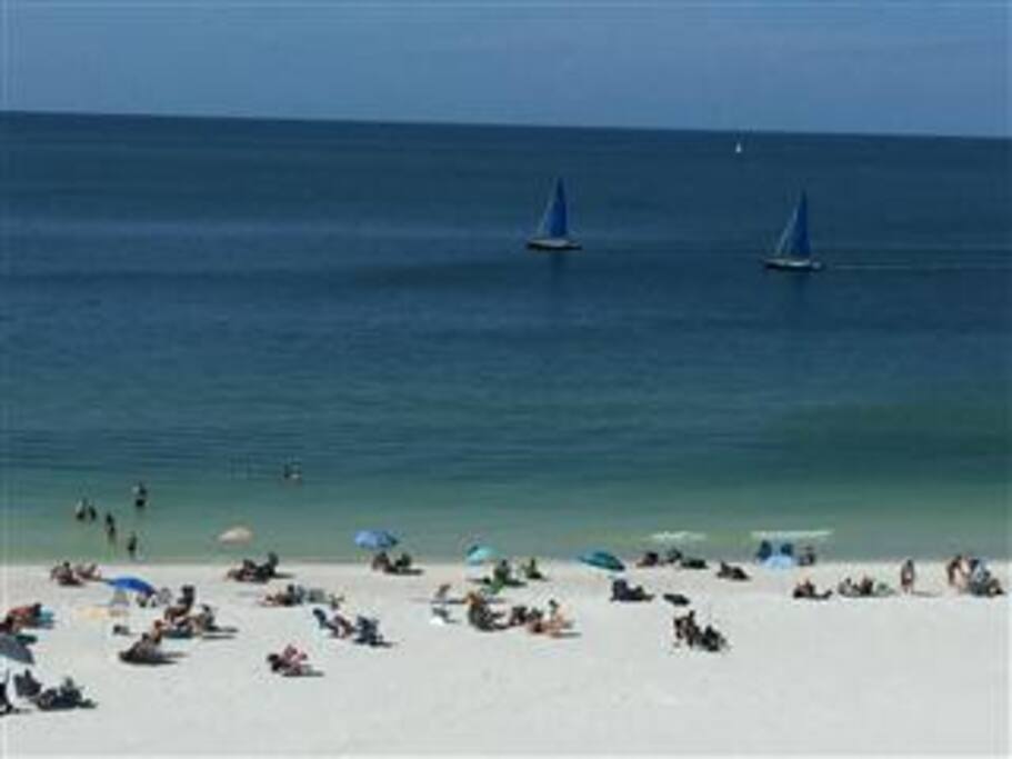 View from the balcony
