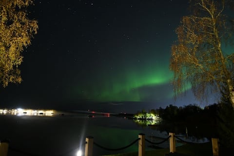 Fantastic location by Umeälven.