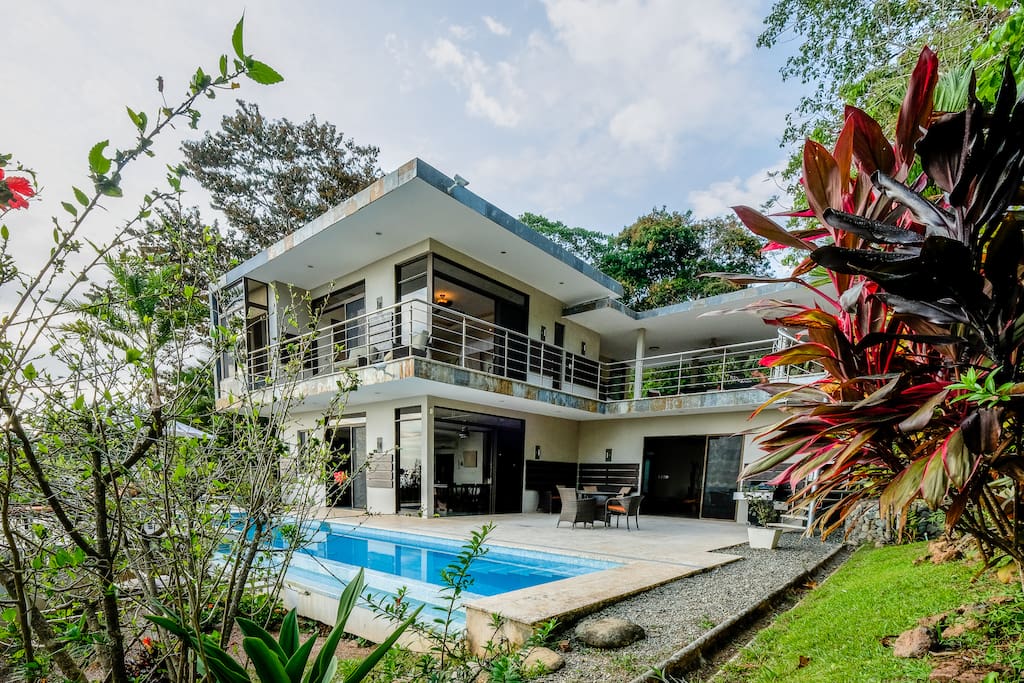 The house from the back