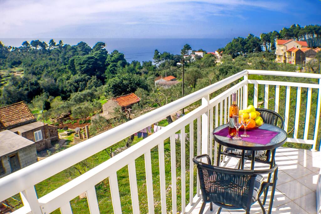 Balcony sea view
