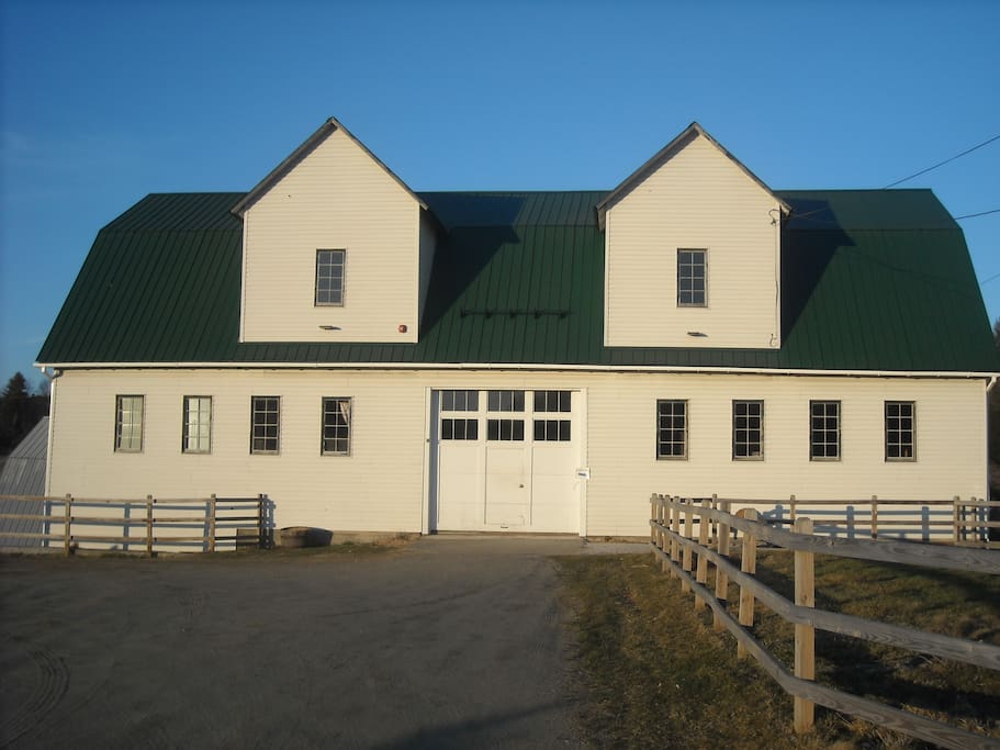 Adjacent barn