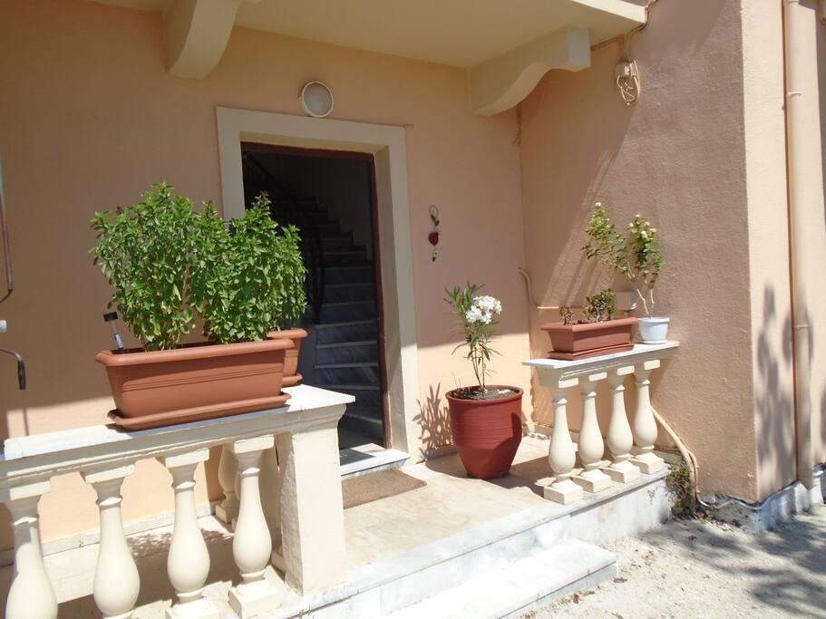 Entrance of the building