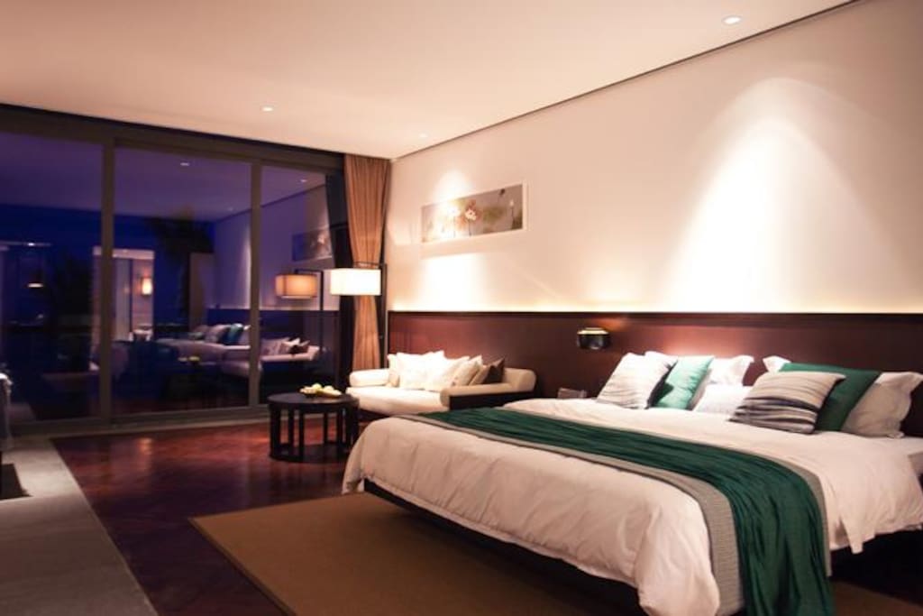 King size ocean view room豪华海景大床间