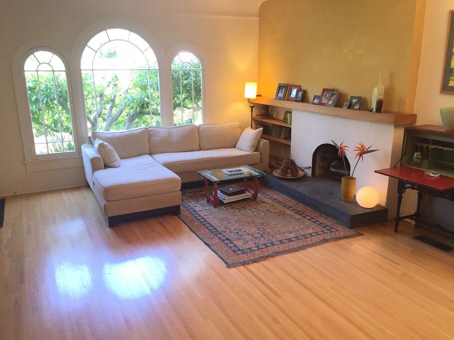 Spacious living room.