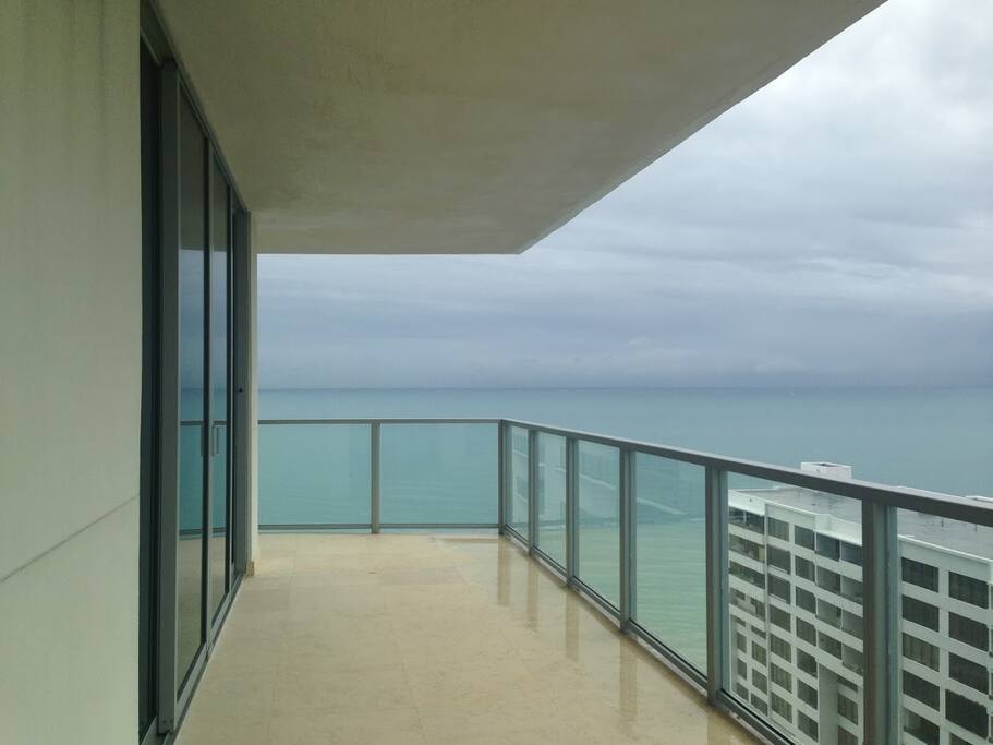 View from Kitchen and Living Area