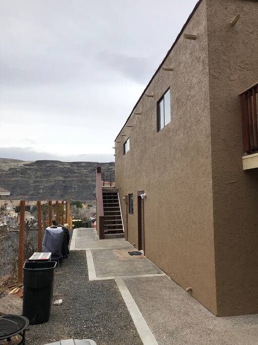 South Side Exterior Stair - Access to Front Porch and Upstairs Rooms