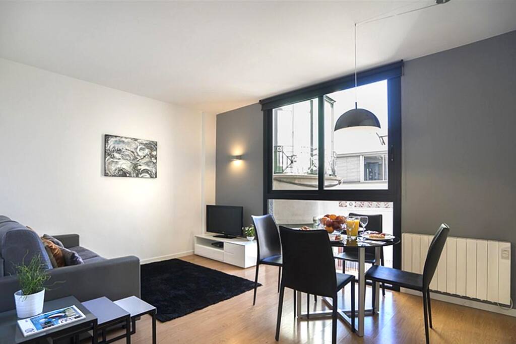 living and dining