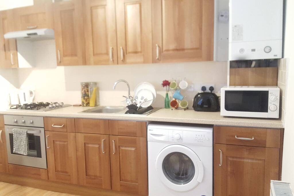Equipped Kitchen for all your need.