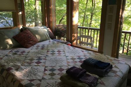 Room in Treetops on Dry Fork River