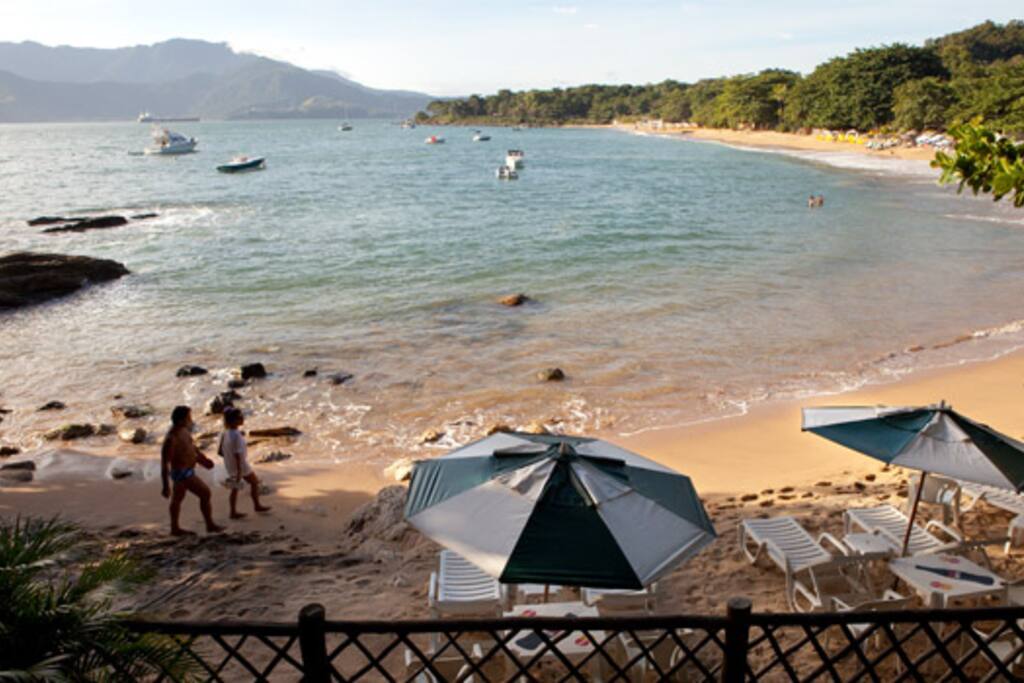 Vista do DECK - local exclusivo para o condomínio na Praia do Curral