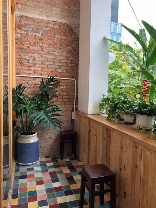 Balcony/ Smoking area