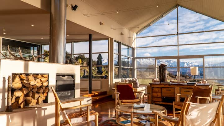 Whare Kea - Lakefront Luxury Private Villa - 瓦納卡