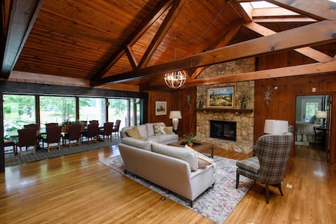 Lovely Lodge on Horse Farm