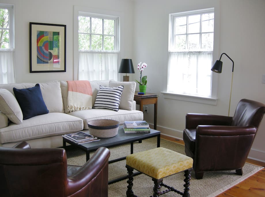 Living area. (Photo taken May 2016.)