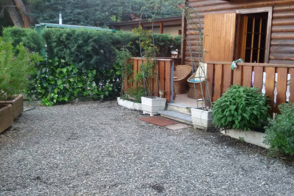 Ingresso e terrazzo