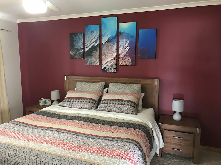 King bedroom upstairs