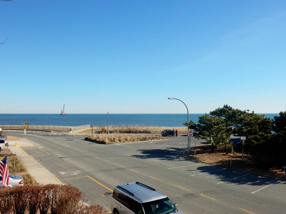 Ocean across the street.