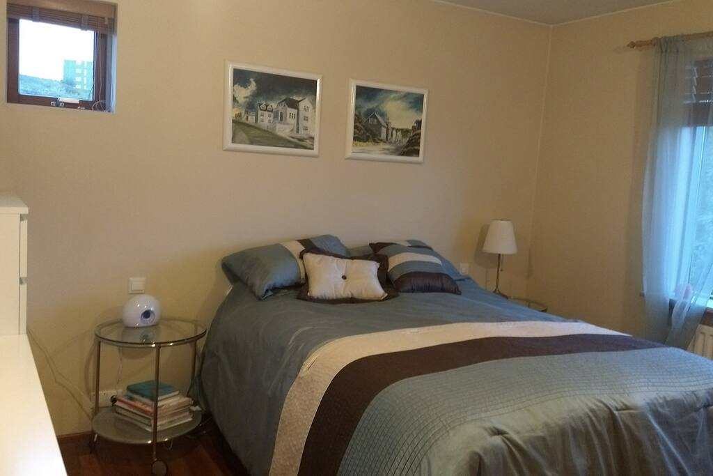 The master bedroom