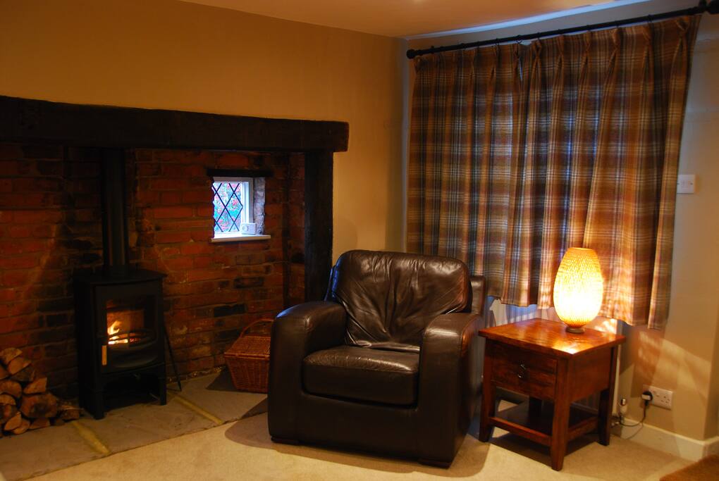 Comfortable leather armchair!