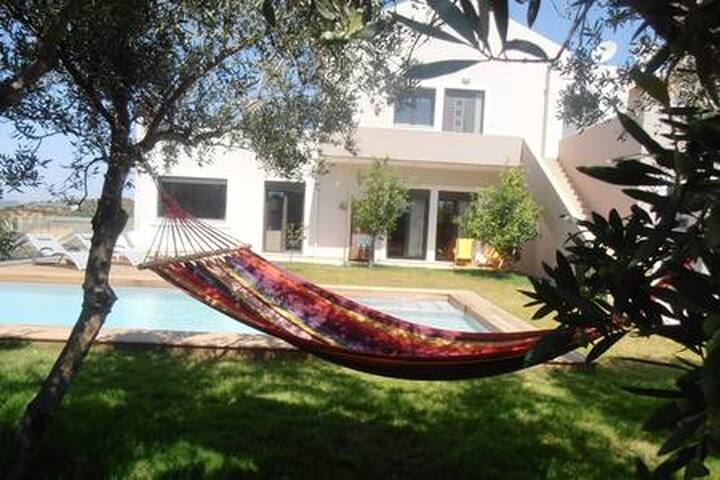 Villa lofos 330sqm, full view, private heated pool gallery image 5