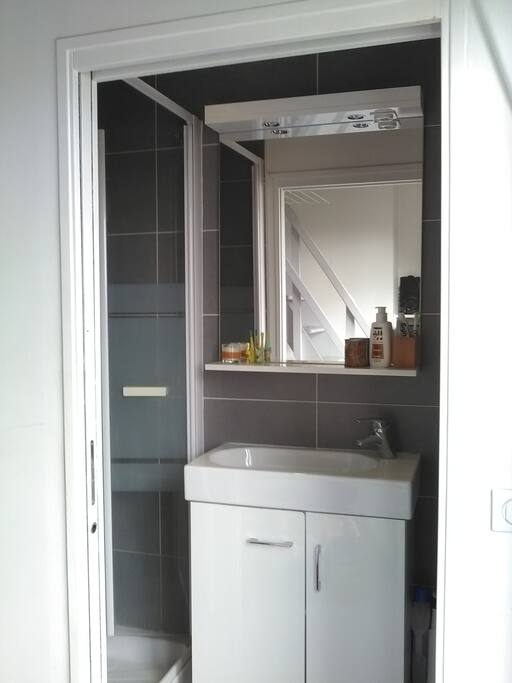 La salle de bain - The bathroom.